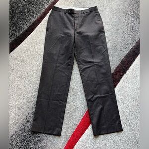 Lauren Ralph Lauren Brown Wool Dress Pants